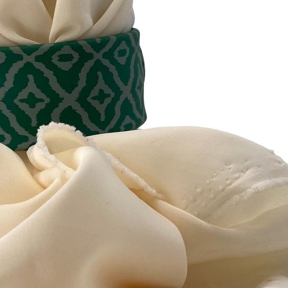 Watch Slap Band Green with White Hour Minute Second Hands Quartz Movement - Picture 8 of 14